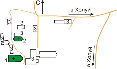 План Борковской Троице-Николаевской пустыни, Ивановская область